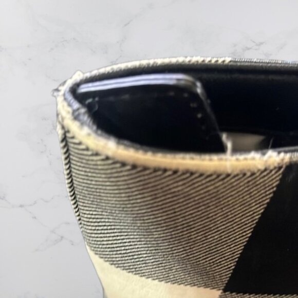 Kate Spade Black and White Checkered Canvas Bag (REHAB) - Picture 11 of 14